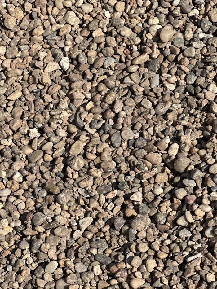 River rock, tan landscape rock
